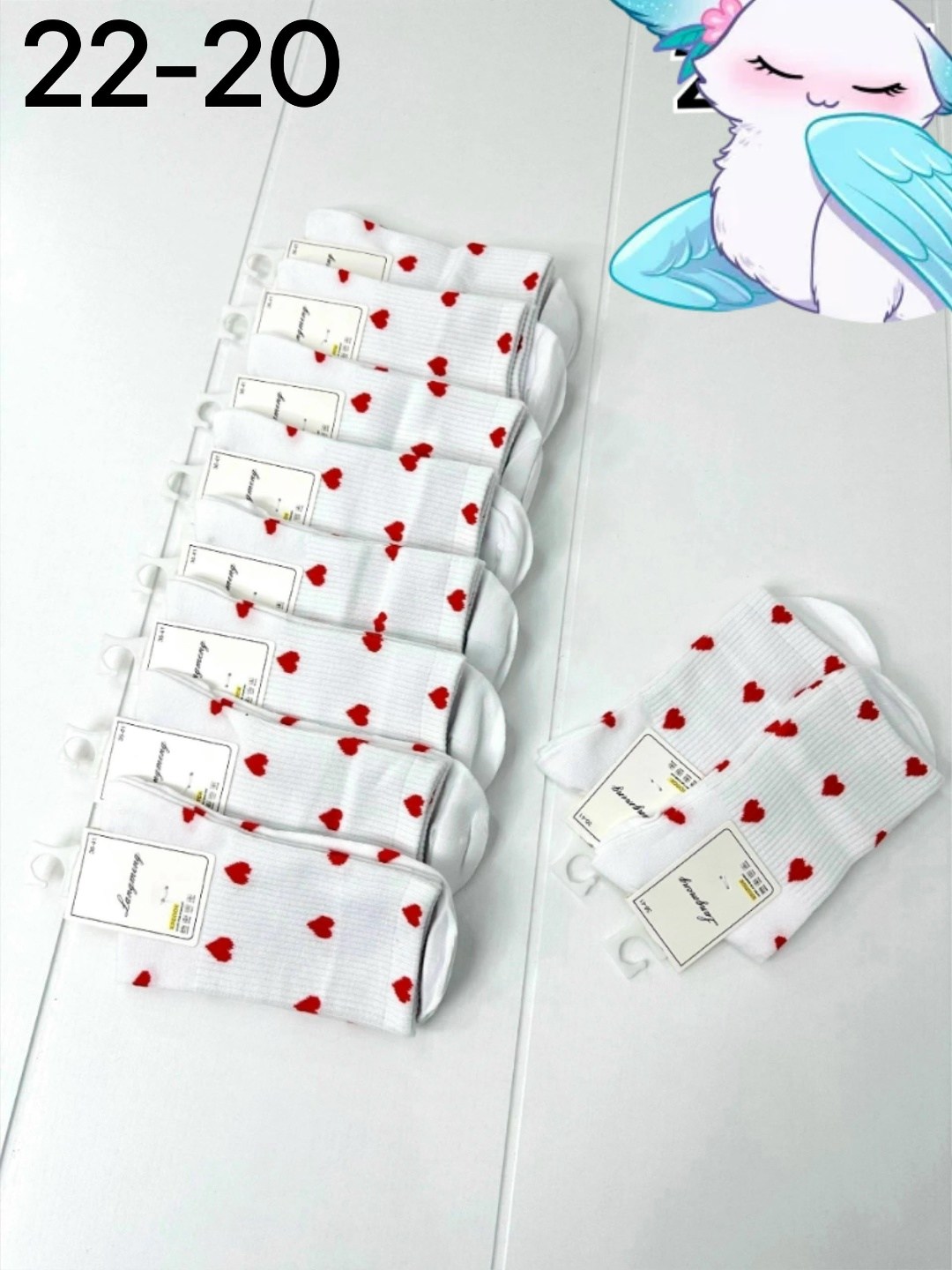 носки с сердечками,носки женские 10 пар,женские носки набор,женские носки с сердечками,комплект носки женские