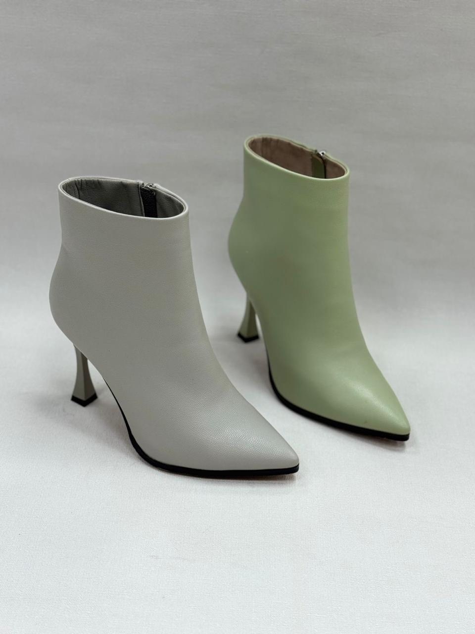 ботильоны женские,,светлые ботильоны,женские полусапожки,бежевые ботильоны