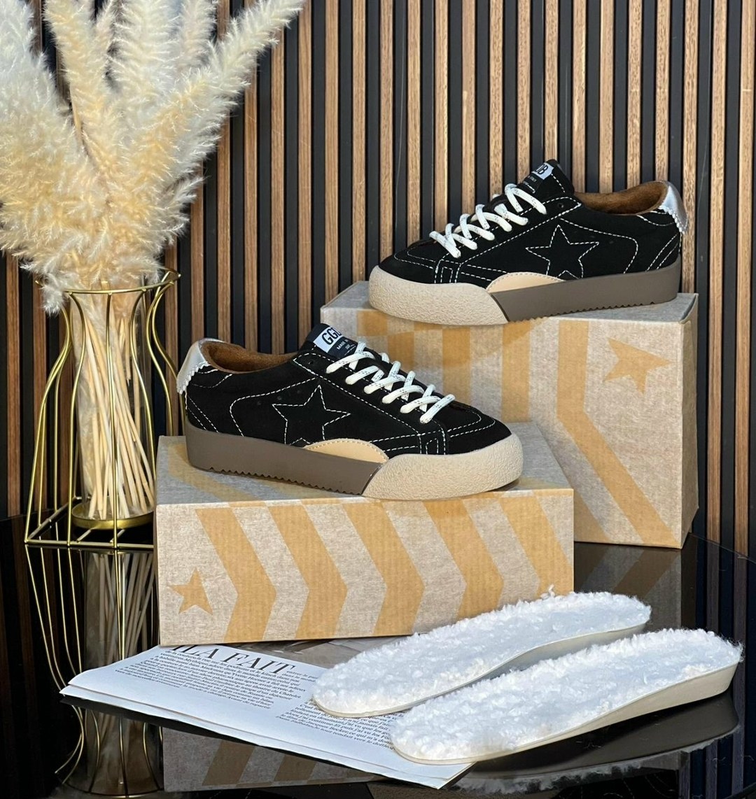 ,кеды зимние с натуральным мехом golden goose premium shoes,кеды golden goose,кроссовки golden goose,кроссовки golden goose hi star коричневый