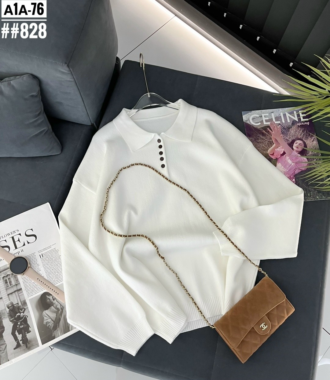 кофта женская,трикотажная кофта,свитер с воротником,свитер с воротником поло,кофта