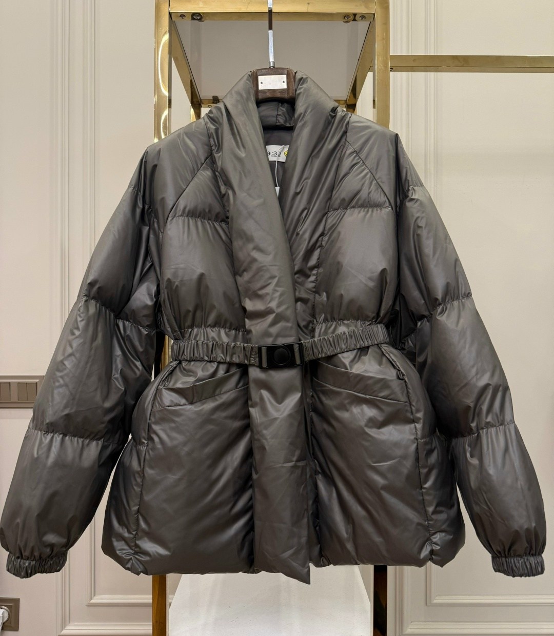 пуховик с поясом,пальто пуховик,пальто с поясом,куртка с поясом,пуховое пальто с поясом