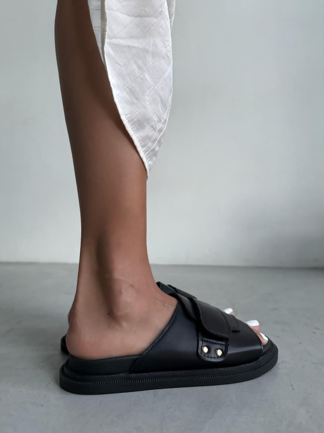 мужские шлепки кожаные хермес,шлепки мужские,мужские шлепанцы,,шлепанцы женские