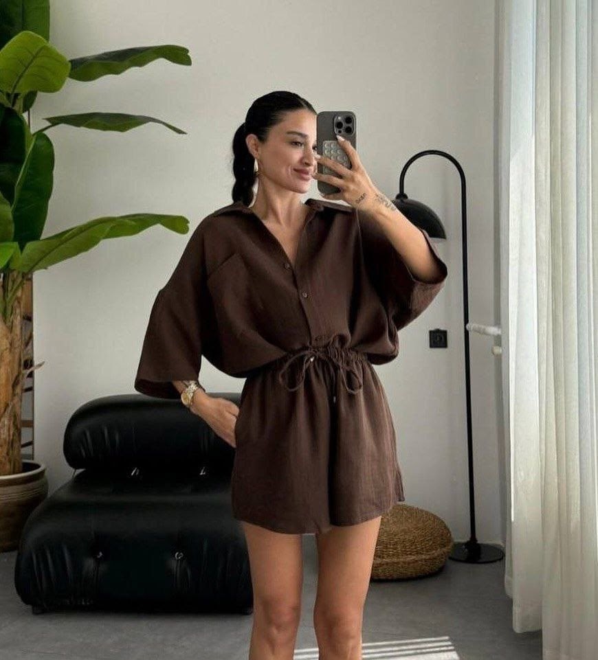 летние костюмы,костюм с шортами,летние костюмы женские,льняной комбинезон,костюм