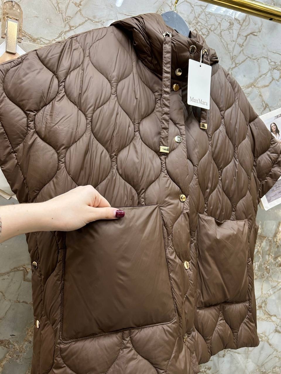 зимний пуховый жилет с рукавами "летучая мышь" в сетку,пуховой жилет,теплый жилет,жилет стеганый,женский пуховой жилет janveny