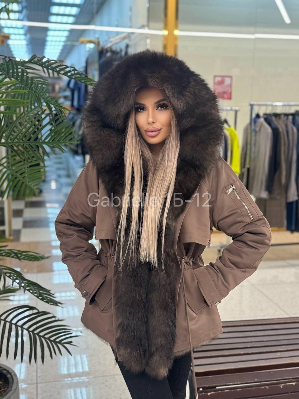 парка с мехом,парка с натуральным мехом,парка женская с натуральным мехом,парка зимняя с натуральным мехом schikui_shop_furs,женская парка