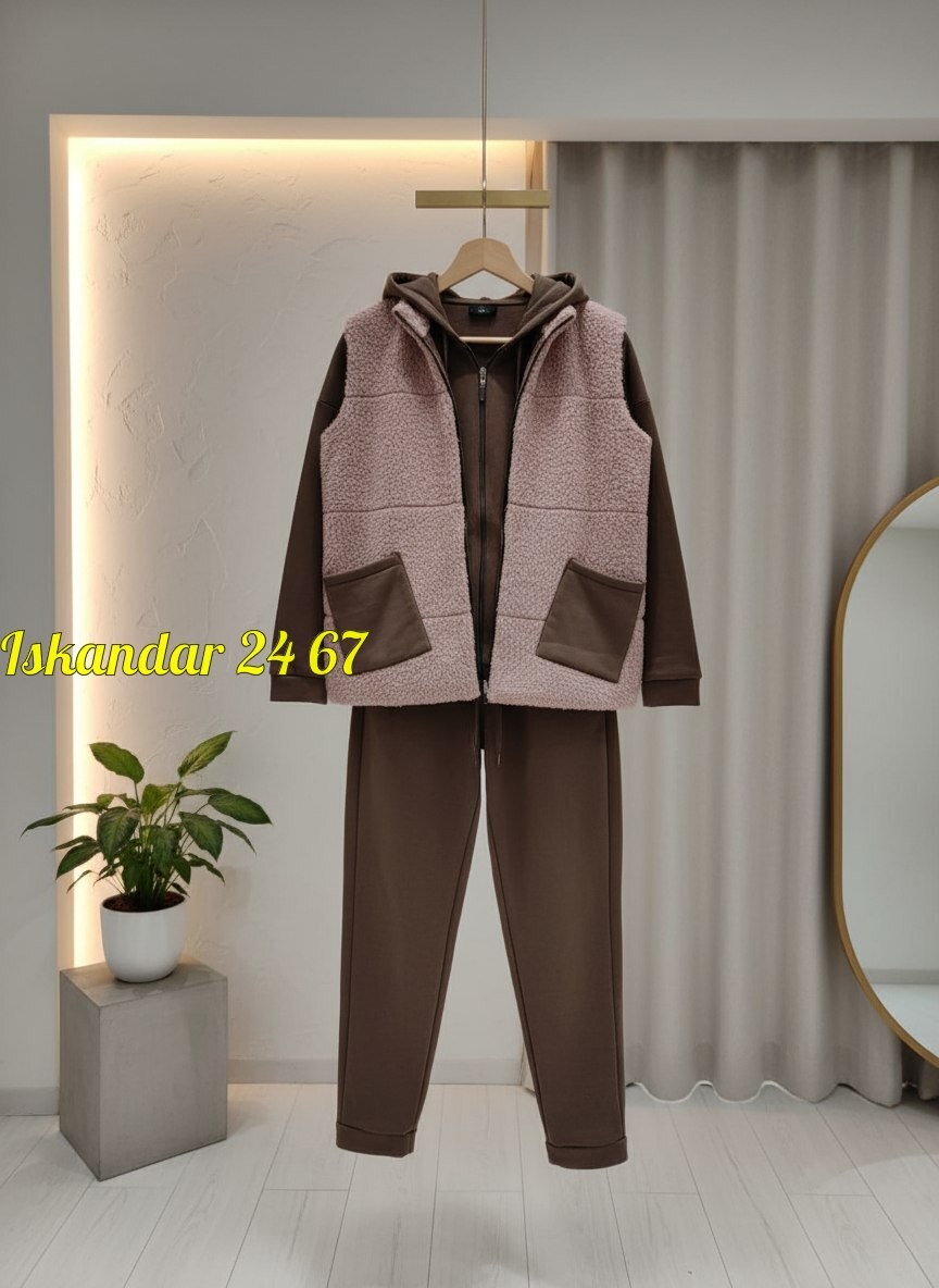 костюм женский тройка с жилеткой,костюм женский на флисе,костюм женский тройка,костюм теплый женский,костюм женский спортивный тройка с жилетом утепленный