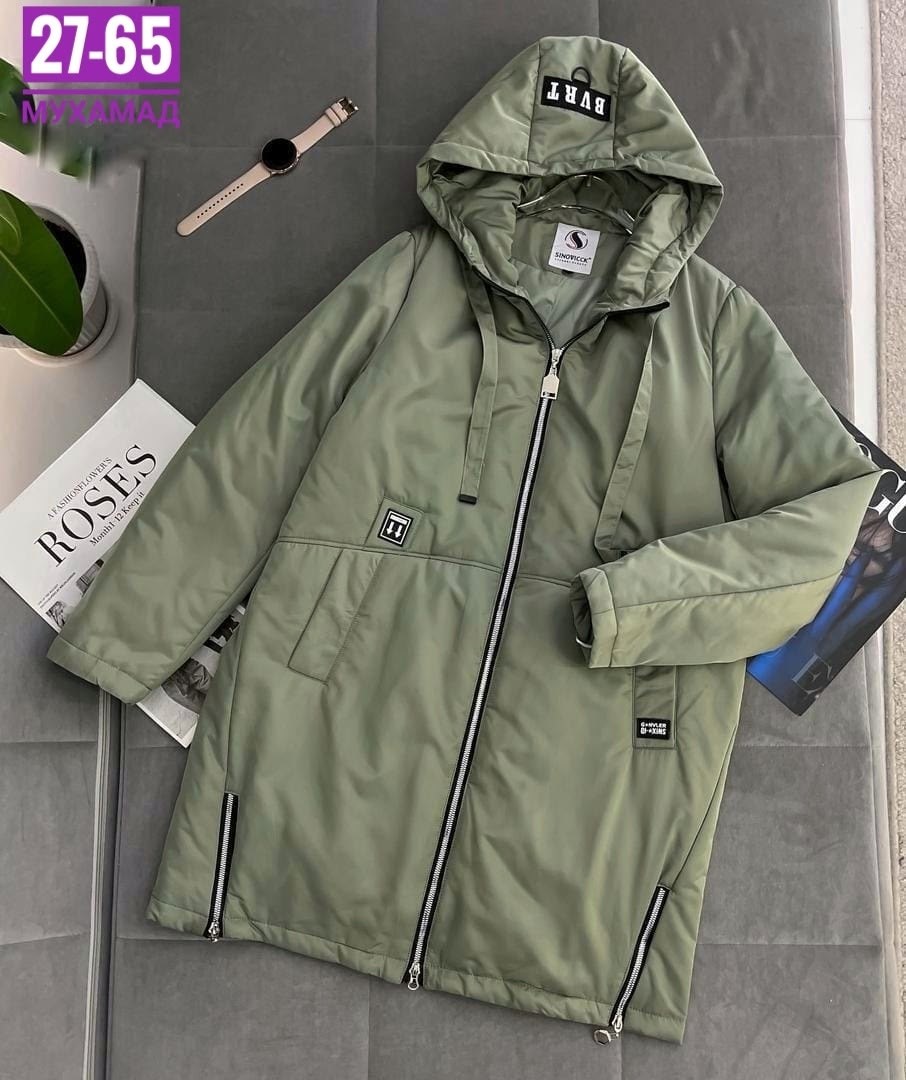 куртка демисезонная женская,куртка женская,демисезонная куртка,удлиненная куртка,куртка