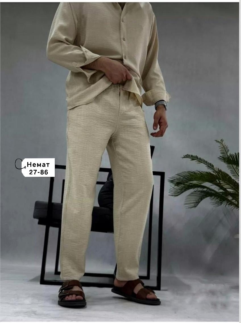 мужской костюм двойка рубашка и штаны весна лето,мужской костюм двойка,костюм летний мужской двойка,костюм с рубашкой,костюм летний мужской