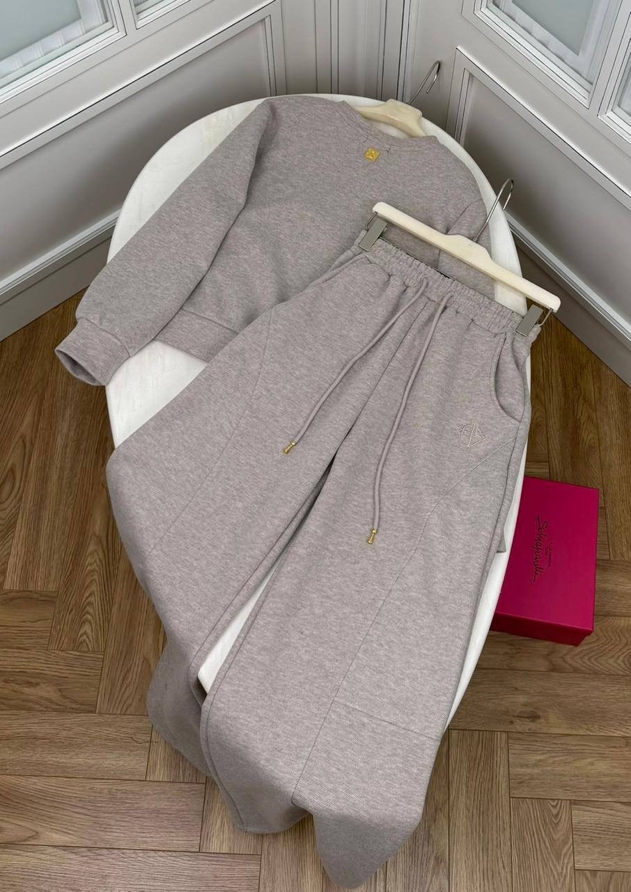 костюм вязаный трикотажный теплый с брюками eva coosh,теплый вязаный костюм,вязаный костюм женский,кашемировый костюм,костюм трикотажный