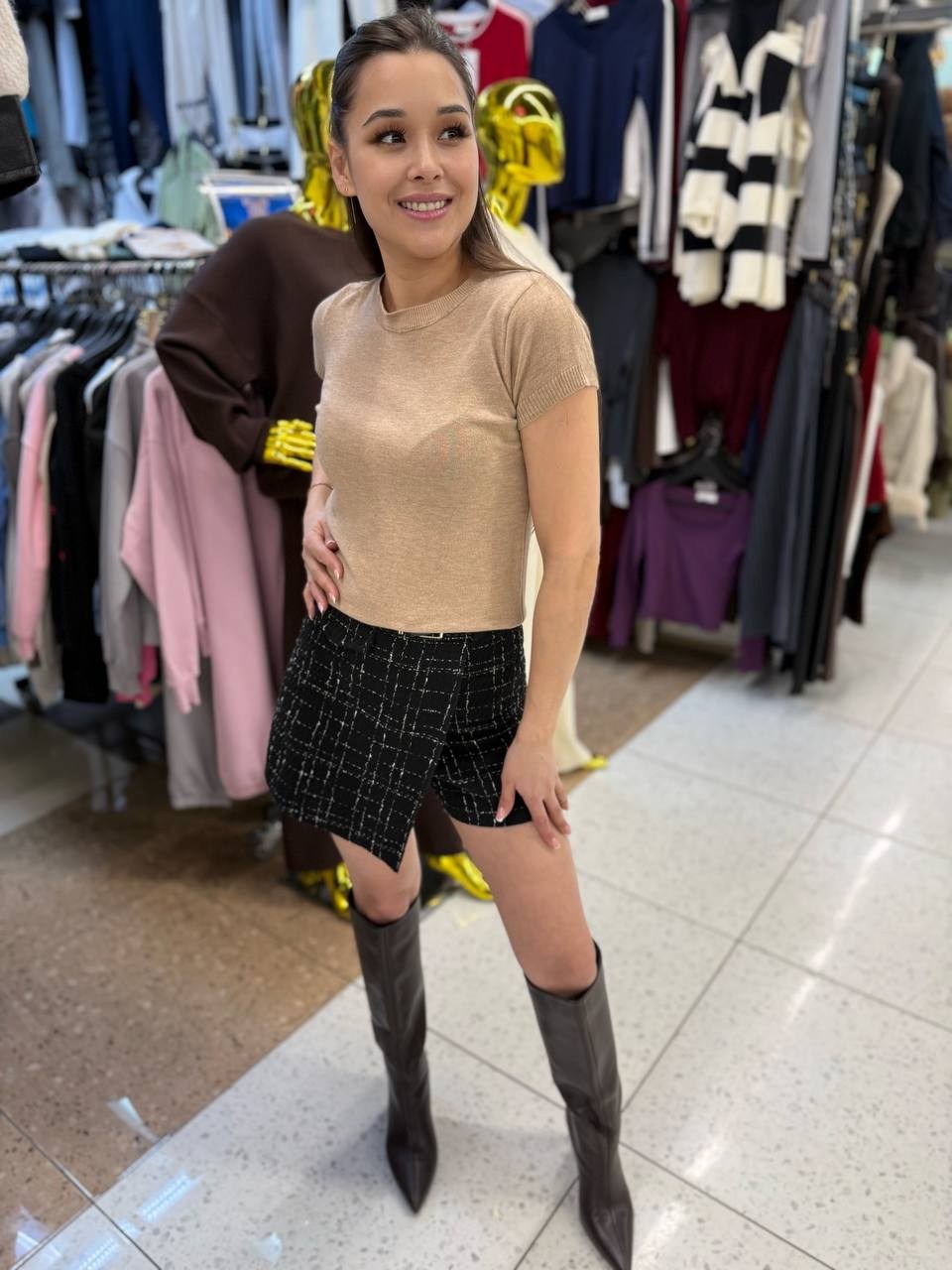 кофта женская,свитер пуловер,джемпер,джемпер с короткий рукавом,джемпер кашемировый