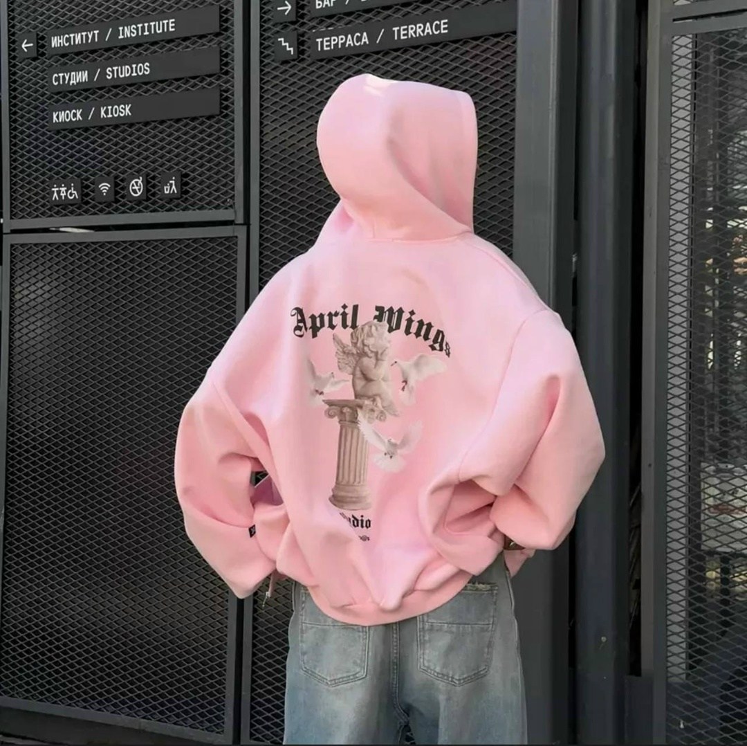толстовка на молнии из футера 3х нит.начес розовый,толстовка розовая,зип худи укороченная кофта на молнии с начесом amor fati,зип худи женская,зип худи оверсайз на молнии