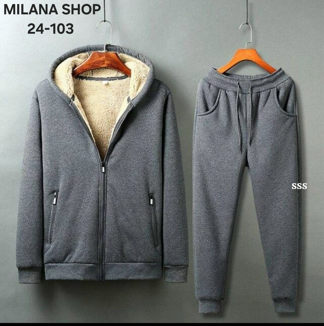 спортивный костюм шерстяной мужской кашемировый с капюшоном зимний,теплый костюм,мужской спортивный костюм,тёплый мужской спортивный костюм