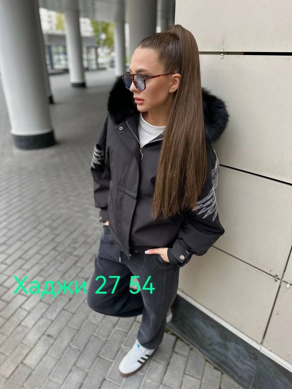 парка бомбер с мехом песца,женская зимняя куртка,куртка женская черная,куртка всесезонная-бомбер с капюшоном оверсайз крылья,женская куртка