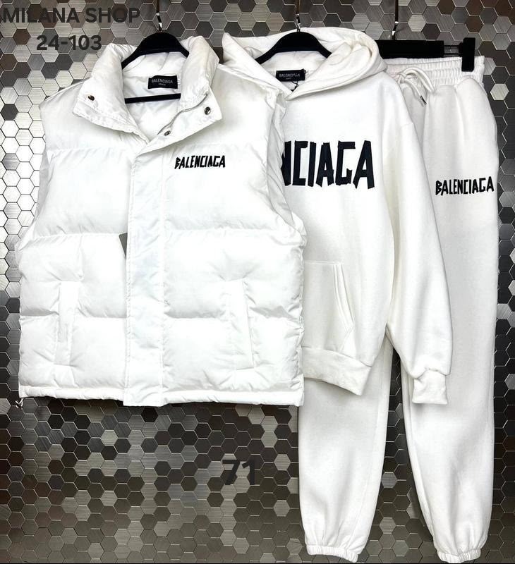 костюм тройка,спортивный костюм баленсиага женский,стильные костюмы,костюм тройка на флисе