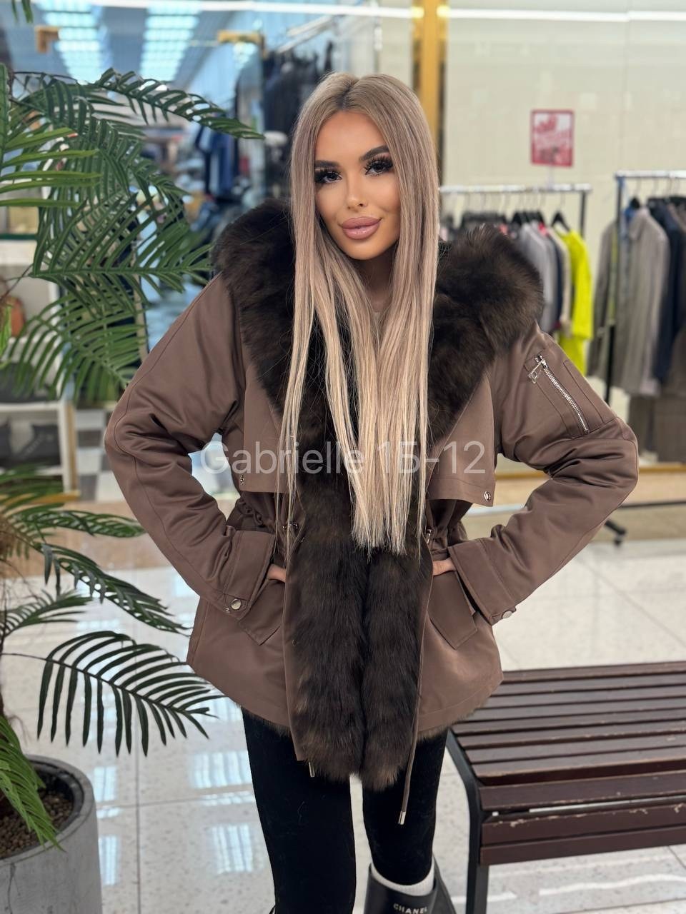 парка с мехом,парка с натуральным мехом,парка женская с натуральным мехом,парка зимняя с натуральным мехом schikui_shop_furs,женская парка
