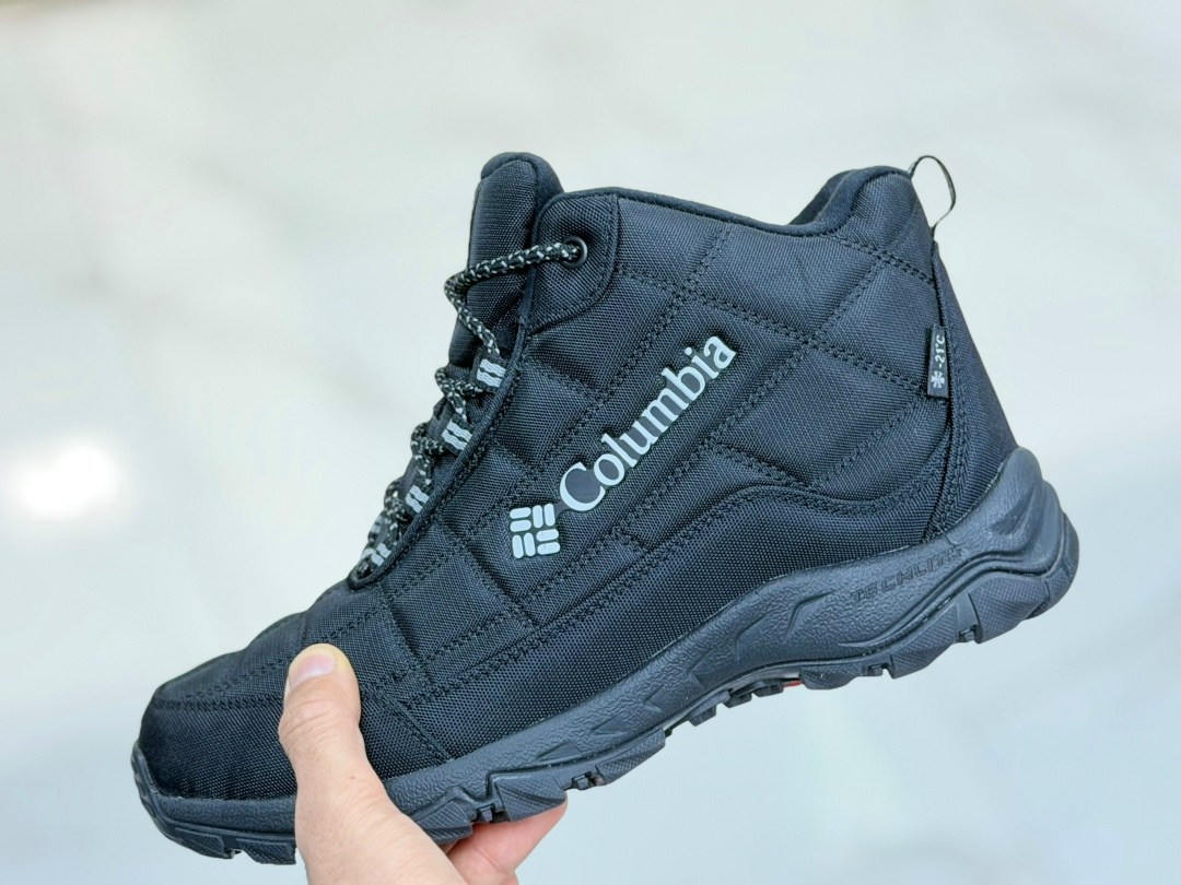 ботинки columbia firecamp boot triple (black),мужские зимние кроссовки columbia,зимние ботинки columbia,ботинки columbia до -32 зимние,зимние ботинки columbia firecamp