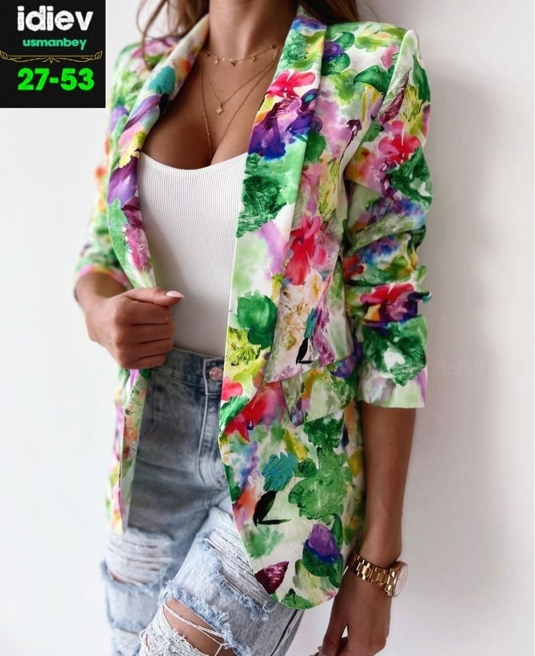 пиджак женский ,пиджак с цветочным принтом,цветной пиджак женский,пиджак с принтом,жакет с цветочным принтом