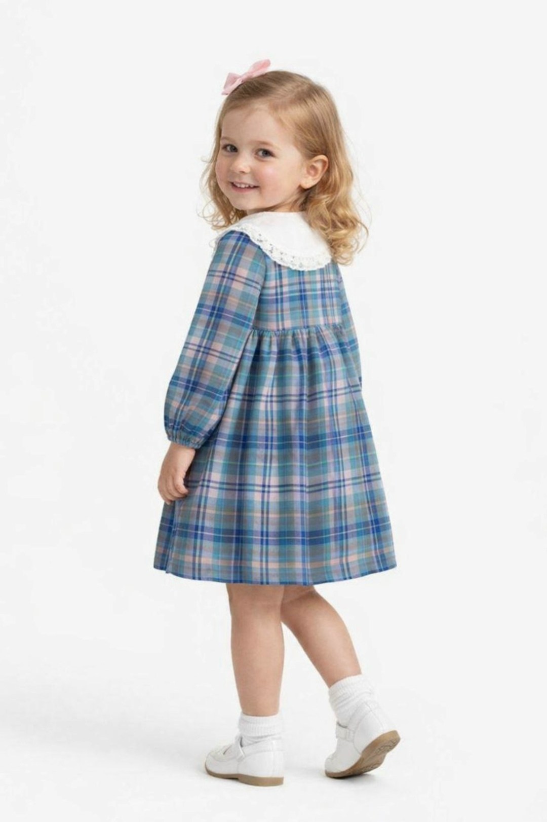 платье для девочки,детские платья в клетку на детях,платье для маленьких девочек,платье в клетку,детское платье в клетку