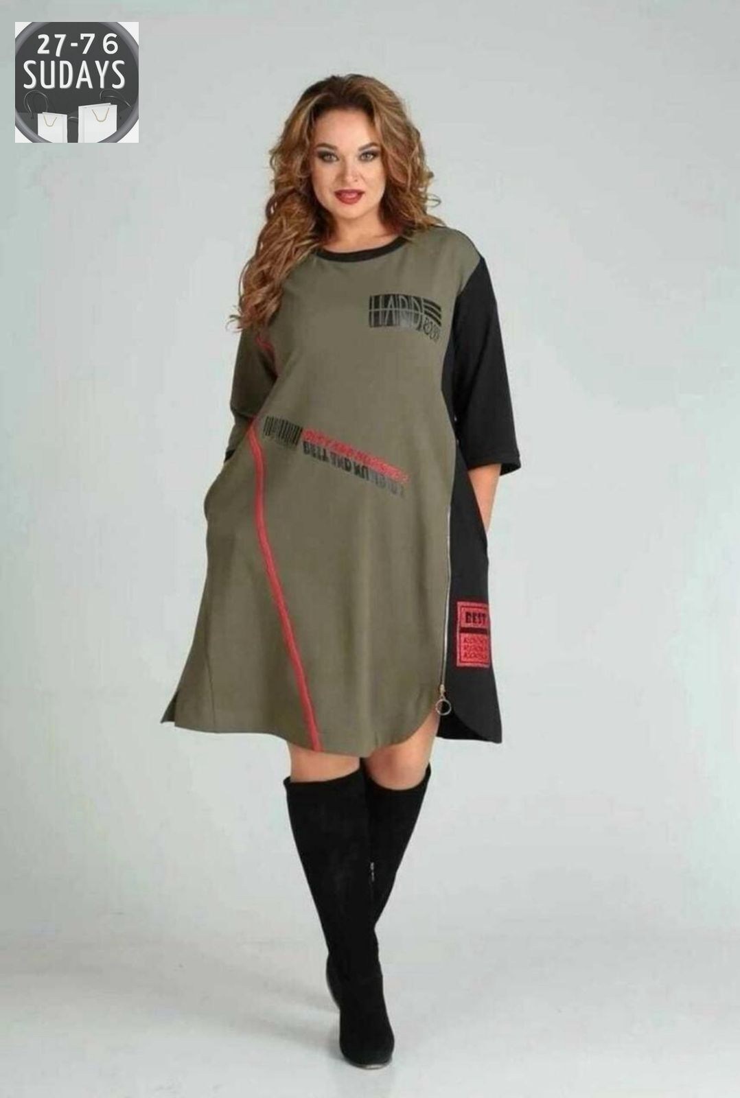 платье sandyna 13628,женское платье больших размеров,платье женское,платье,платье больших размеров повседневное