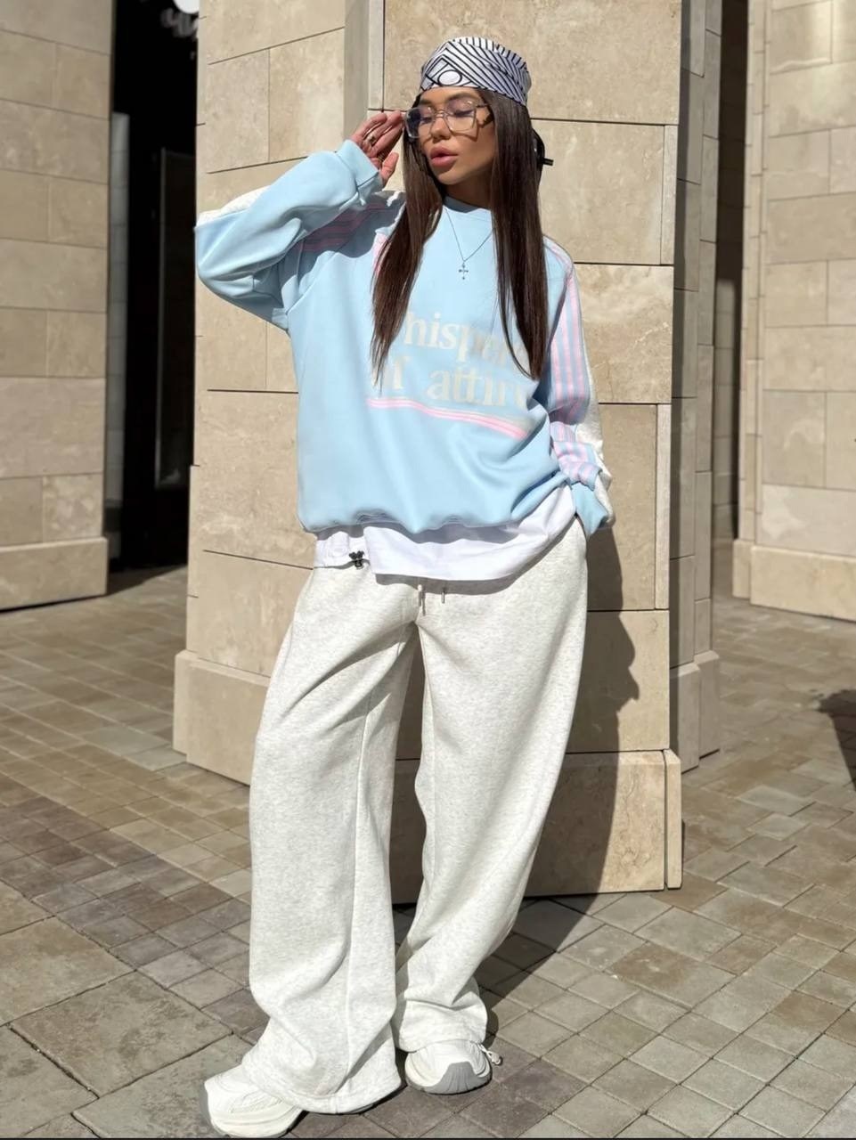 свитшот и брюки,спортивные костюмы двойка,спортивная одежда,спортивный костюм,стильная одежда