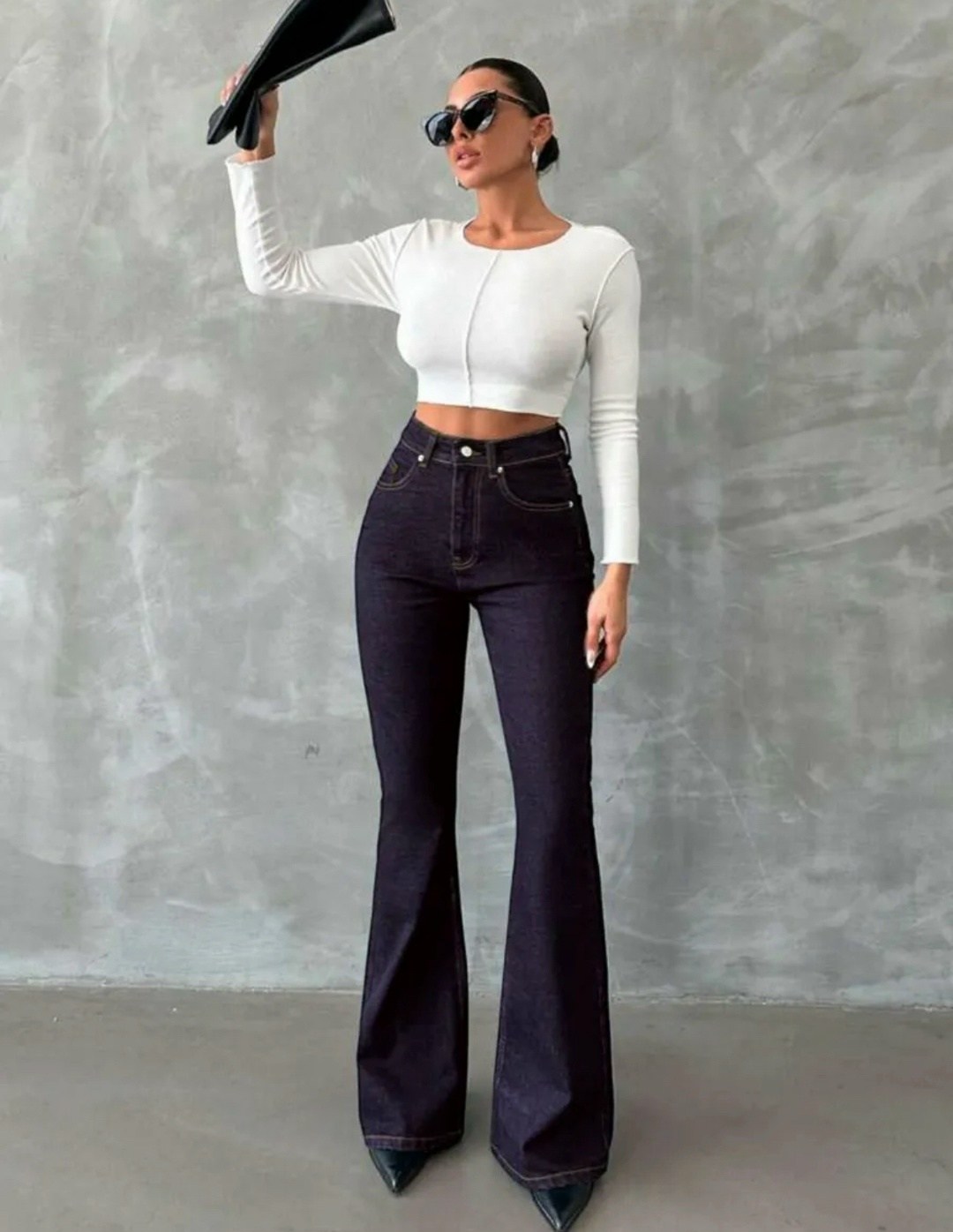 джинсы клеш женские с высокой талией,джинсы клеш с высокой талией,джинсы клеш,джинсы-клеш женские с завышенной талией,джинсы клеш женские