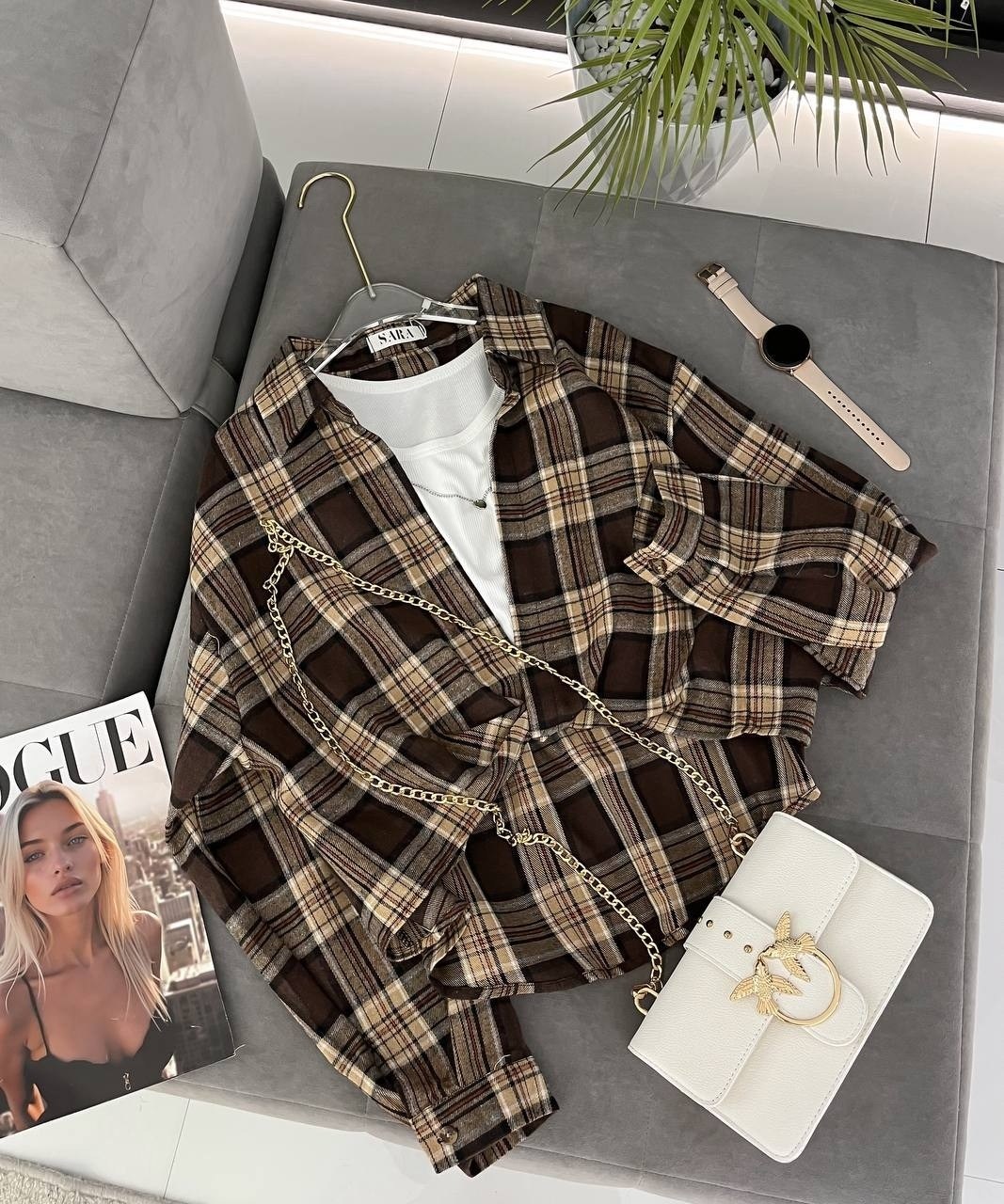 рубашка в клетку оверсайз bl brand,женская рубашка в клетку,рубашка в клетку женская оверсайз,рубашка женская в клетку оверсайз lipsi,рубашка в клетку оверсайз bl brand розовый