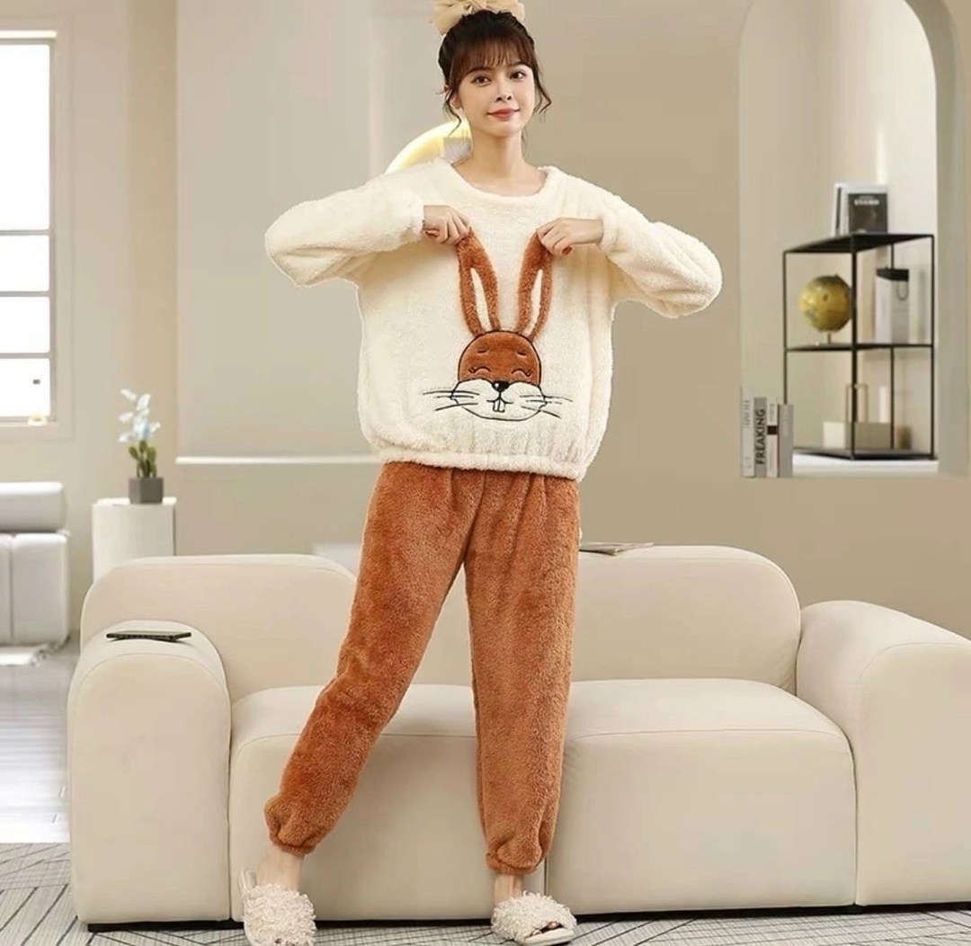 костюм теплый женский домашний пижама плюшевая urya+,пижама со штанами теплая плюшевая tanya,пижама со штанами теплая плюшевая,теплая пижама,пижама теплая домашний костюм плюшевый кигуруми urya+