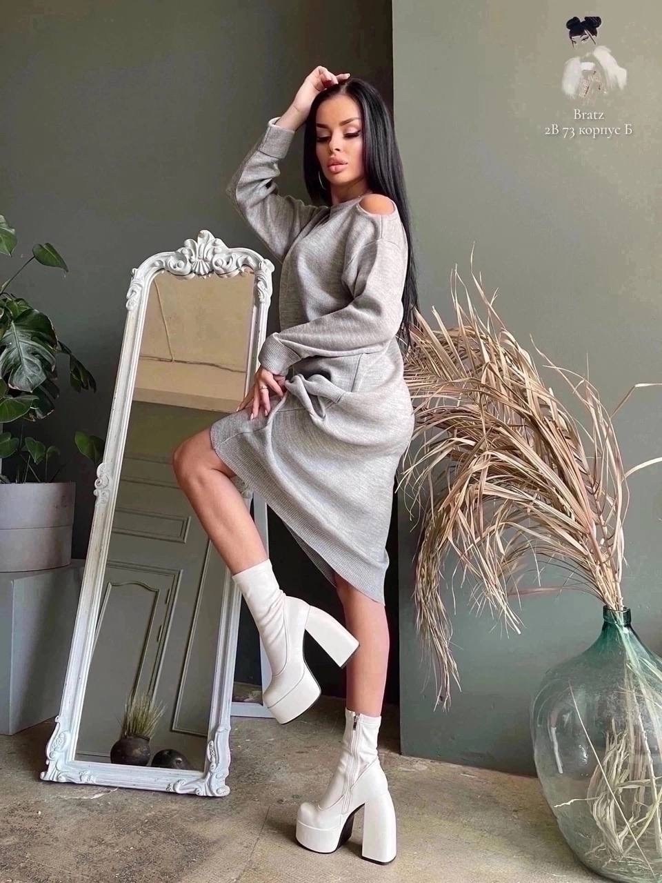 платье вязаное женское,женское платье,платье теплое,трикотажное платье теплое,платье вязаное