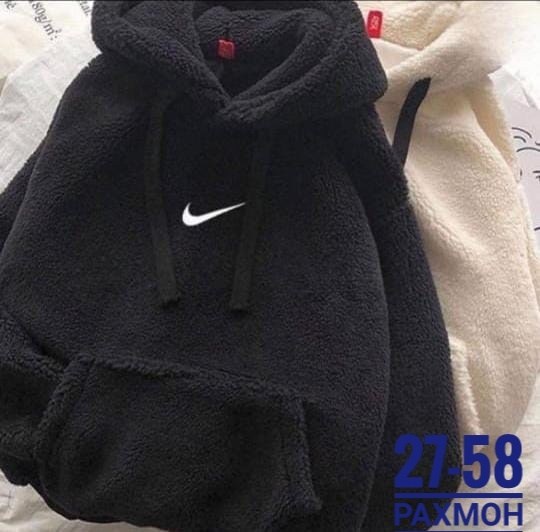 плюшевое худи nike,плюшевое худи,худи барашка nike,толстовка кофта,толстовка в стиле