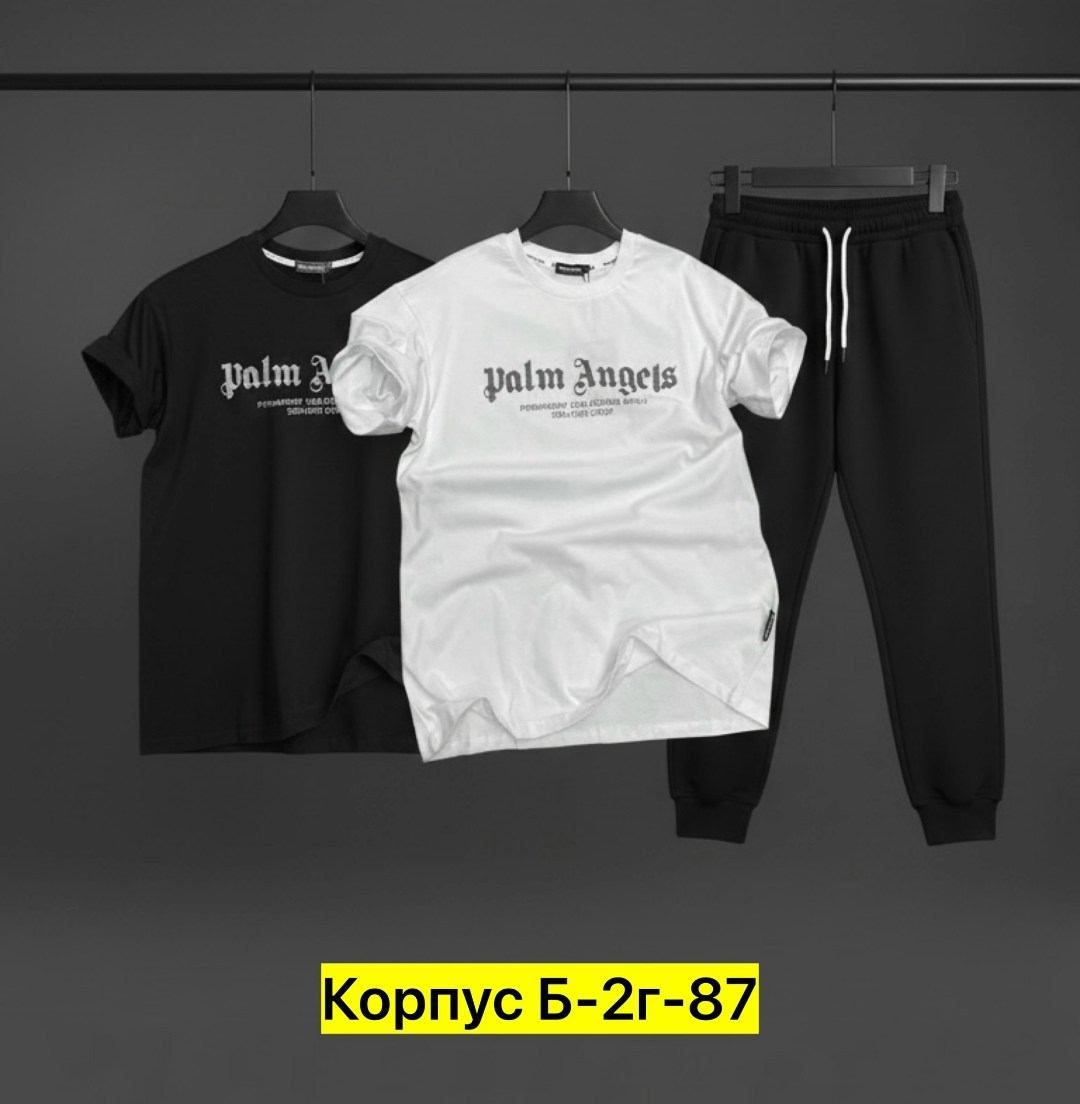 мужские футболки palm angels,костюм спортивный мужской,костюм palm angels мужской,костюм мужской,комплект костюм