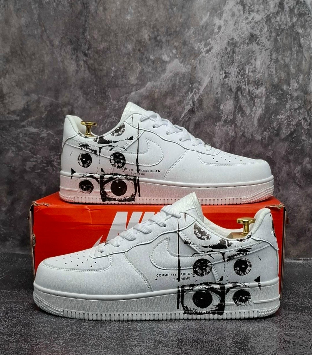 nike air force 1 cdg x supreme,кроссовки nike air force 1 supreme,кроссовки nike air force 1,кроссовки,