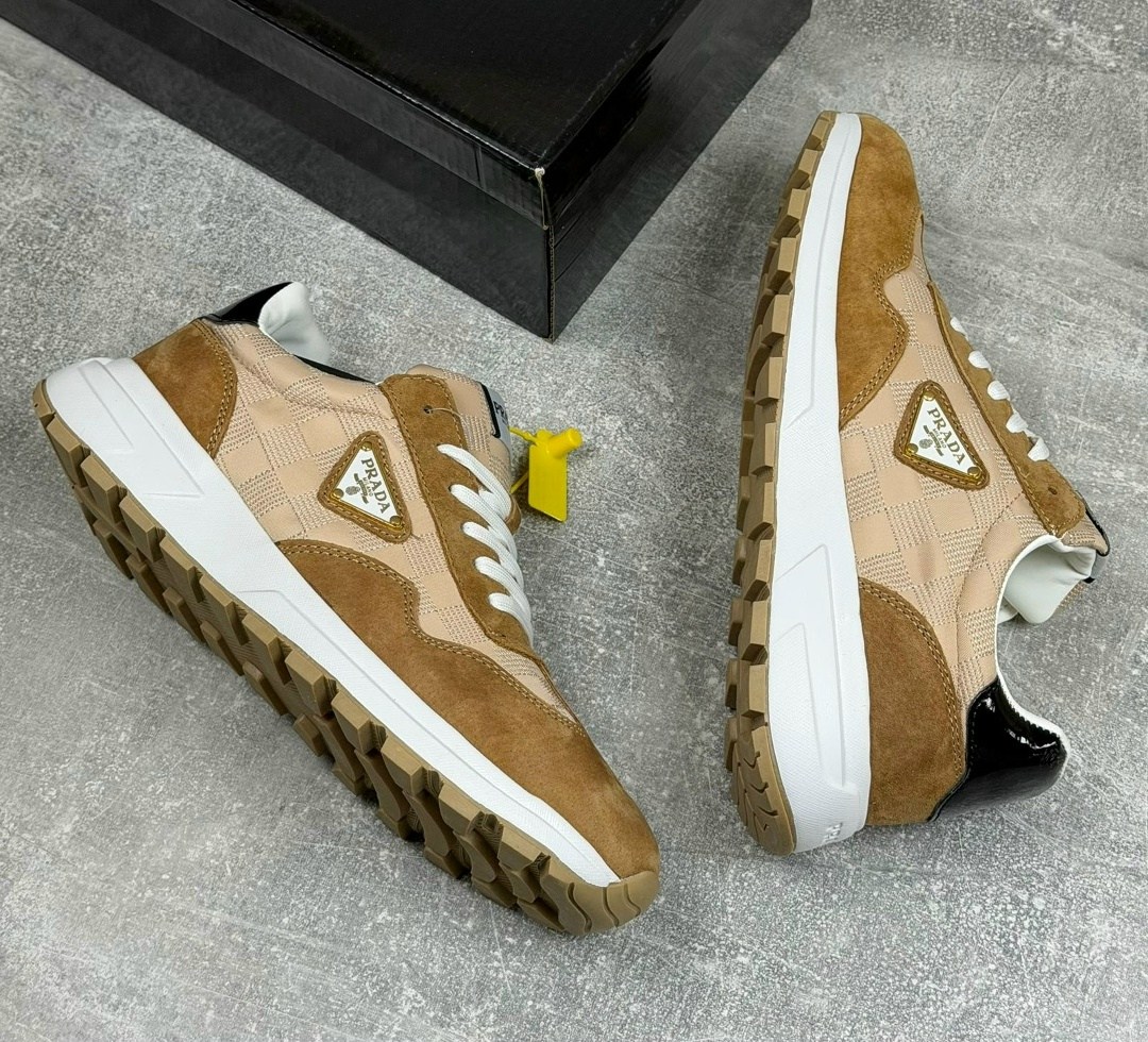 ,кроссовки prada,комбинированные кроссовки prada,мужские кроссовки prada,мужская  кроссовки