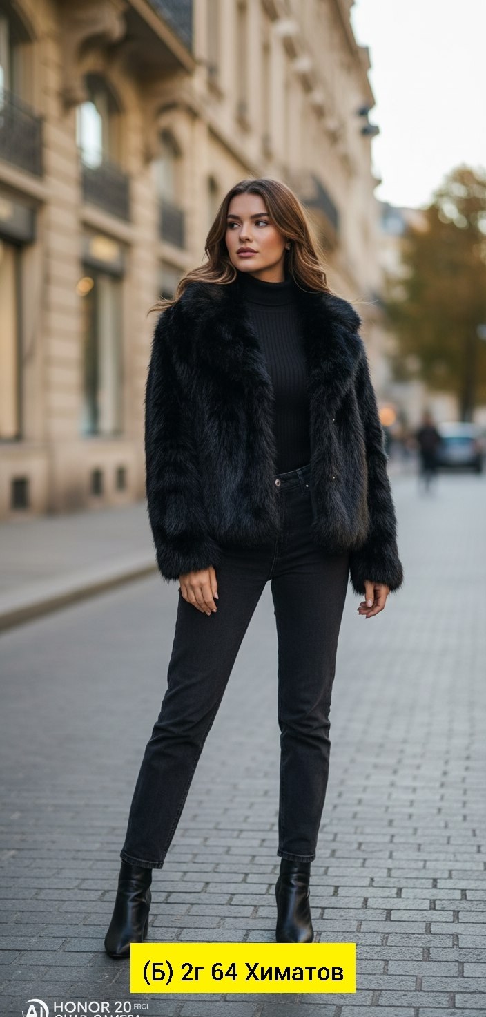 чёрная короткая шуба из песца,короткая шуба,шуба,черная короткая шуба из меха песца,искусственная шуба