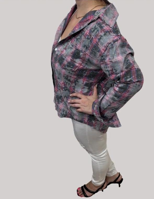 женская рубашка,жакет,рубашка,жакет женские,жакет в клетку