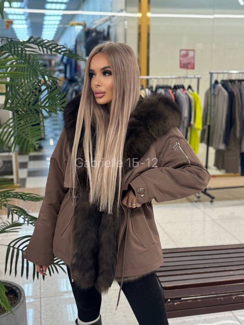 парка с мехом,парка с натуральным мехом,парка женская с натуральным мехом,парка зимняя с натуральным мехом schikui_shop_furs,женская парка