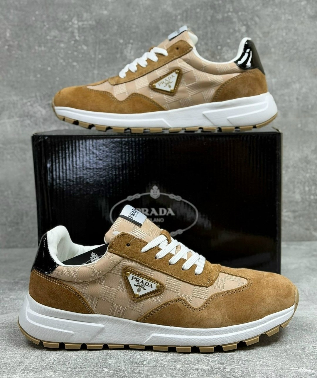 ,кроссовки prada,комбинированные кроссовки prada,мужские кроссовки prada,мужская  кроссовки