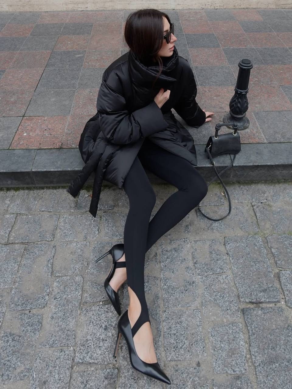 стильная куртка,черный пуховик,пуховик,короткий пуховик,куртка женская