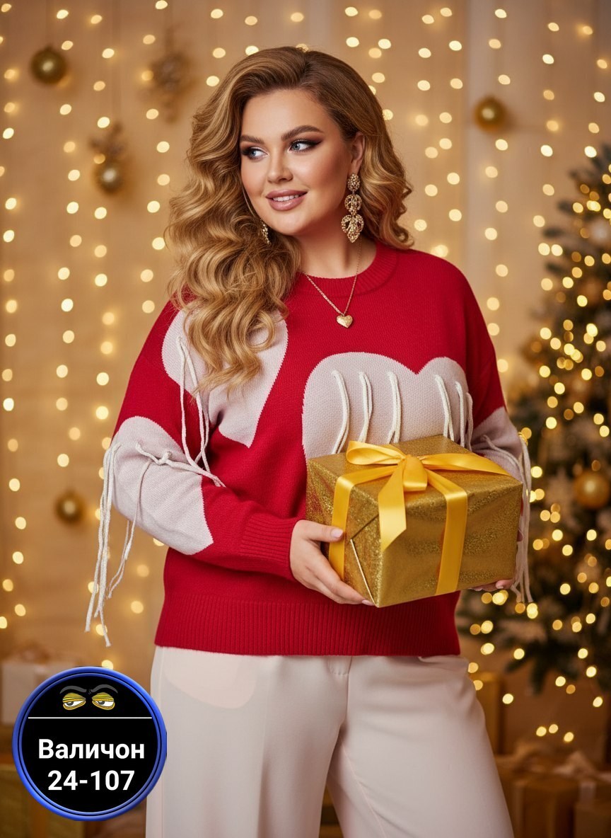 женский свитер,женская кофта,свитер,свитер сердечками,свитер оверсайз сердечки