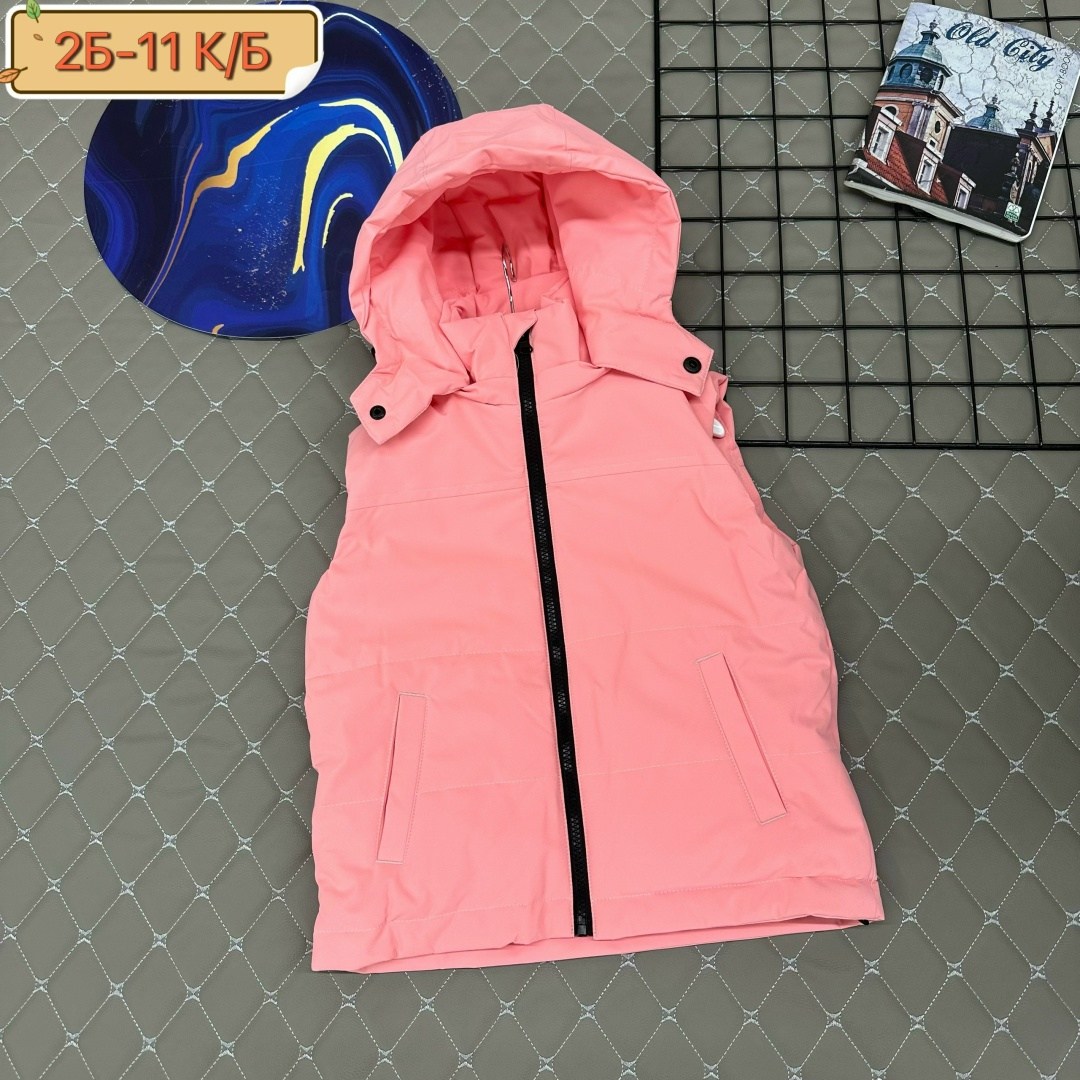 жилет утепленная,жилет детский,жилетка для девочки,жилетка детская,фиолетовая жилетка детская