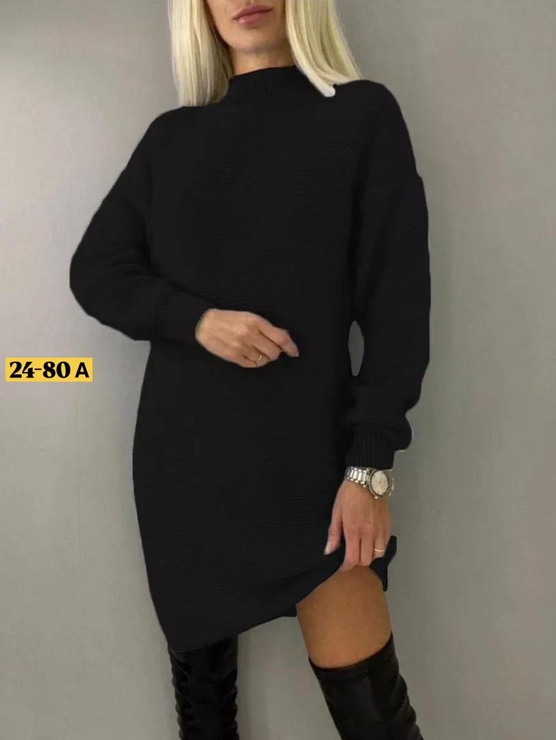 вязаное платье туника,платье вязаное,теплое вязаное платье - туника оверсайз abl&pom,свитер платье,туника женская