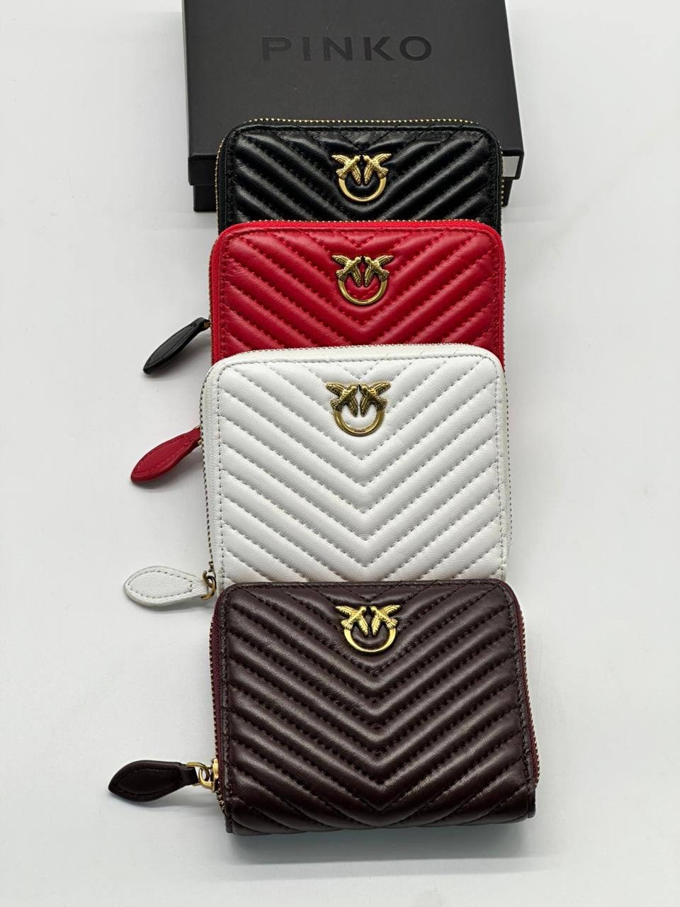 кошелек pinko,кожаный кошелек pinko,кошелек pinko черный,кошелек пинко женский,женские кошельки