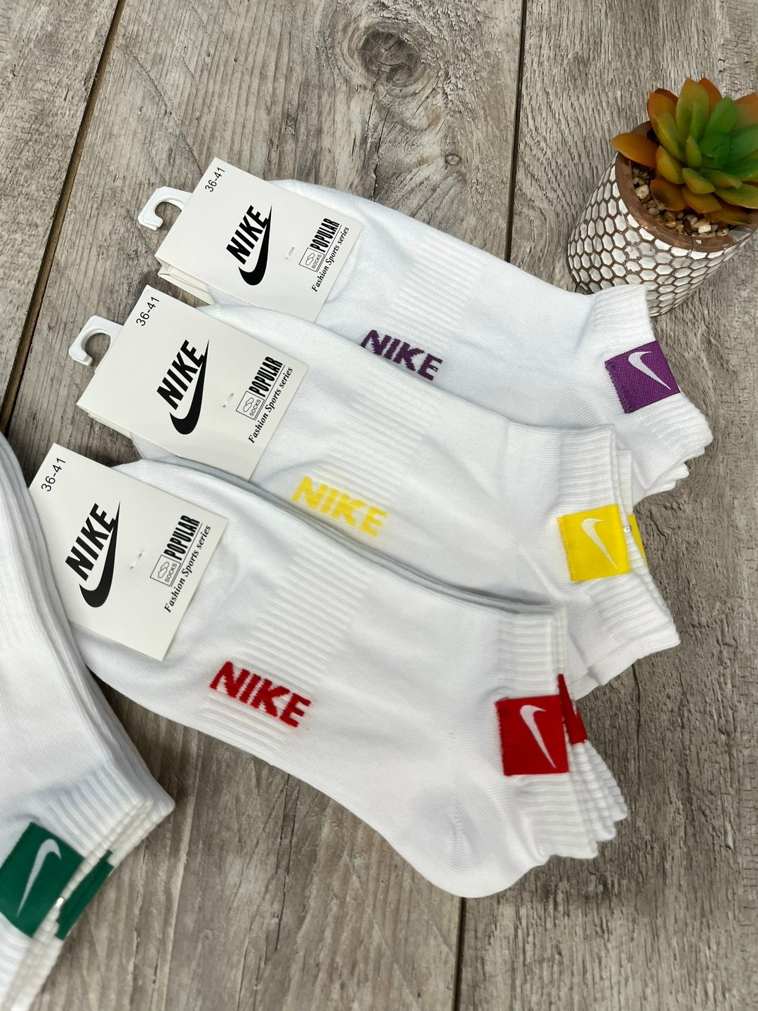 носки женские 10 пар,носки белый набор 5 пар найки,комплект носков женских nike sport socks белых 36-41,носки женские короткие 5 пар,комплект носки женские