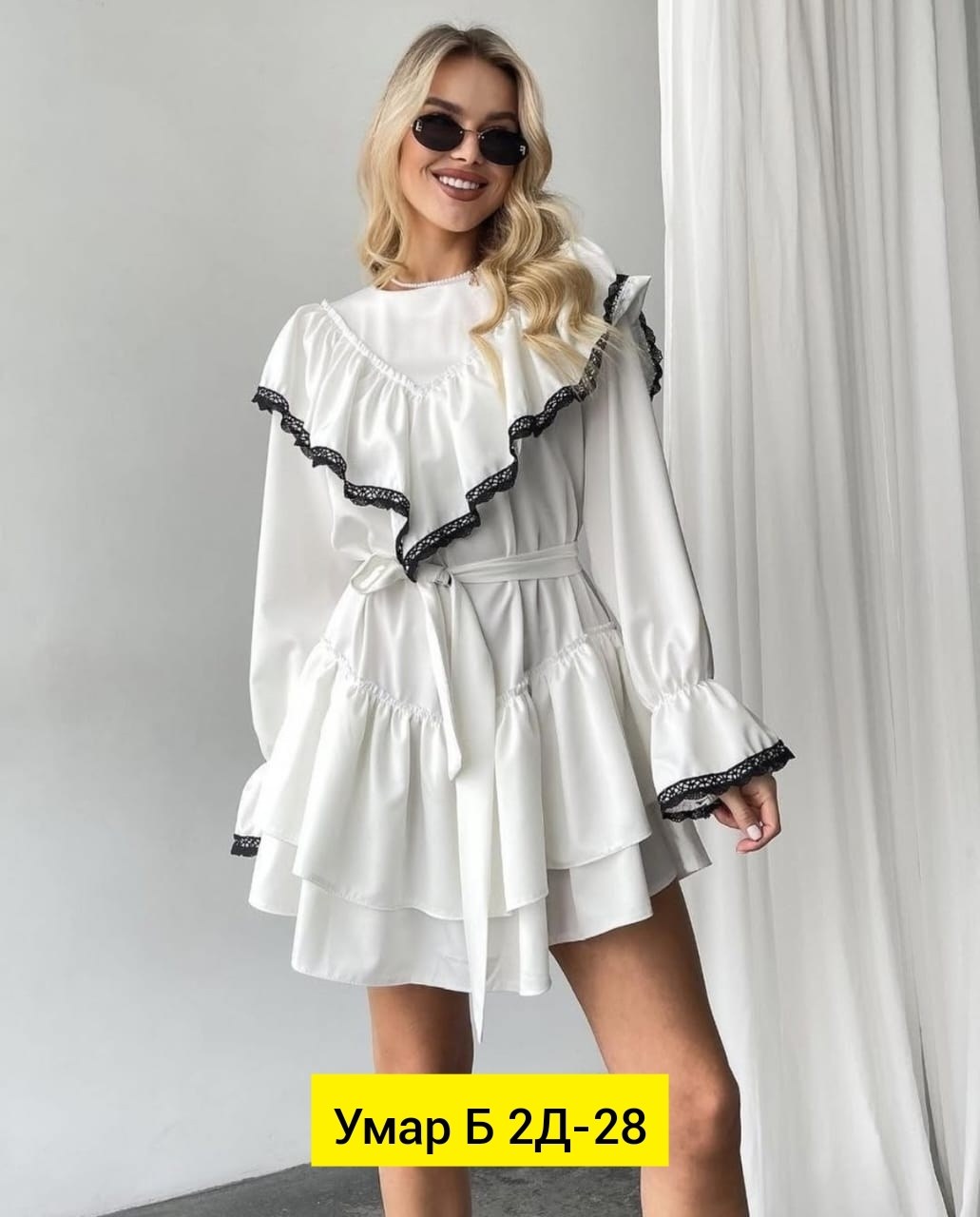 платье с оборками,платье женское белое,платье женское,платье с рюшами,модное платье