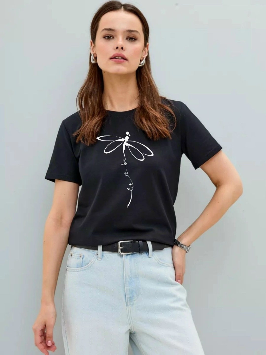 женская футболка,футболка женская с самолетом,женская белая футболка,базовая белая футболка,базовая женская футболка