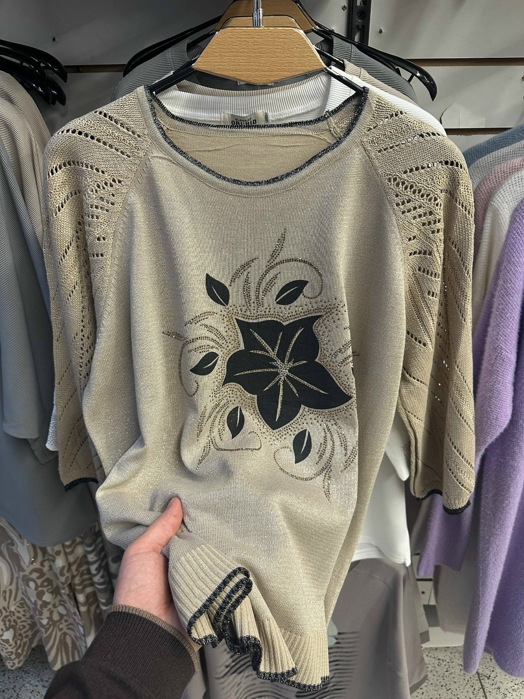 кофта женская,джемпера женские,кофта,свитер кофта со стразами deggi 174468331,джемпер