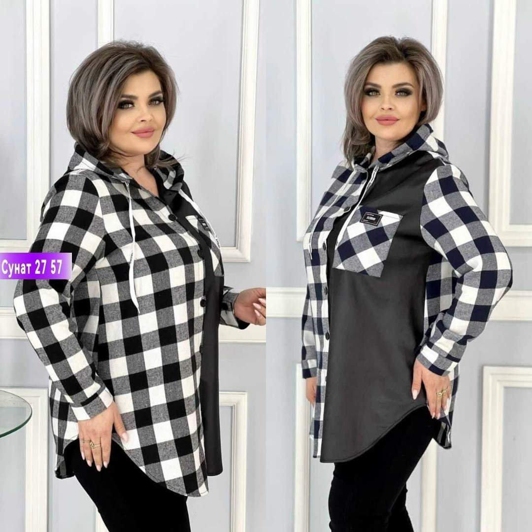 рубашка туника,рубашка туника женская,рубашка теплая в клетку удлиненная,туники белоруссия,рубашка теплая в клетку