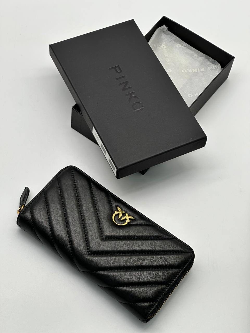 кошелек pinko,женские кошельки,кошелек женский кожаный,кошелек пинко женский,кошелек pinko черный