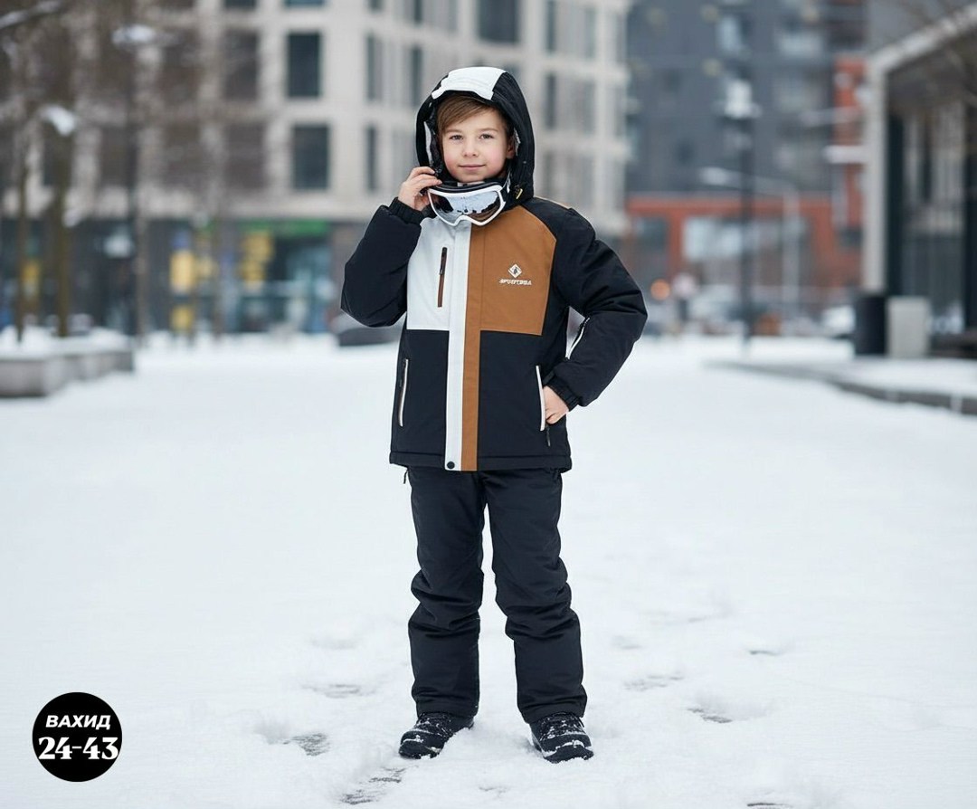 зимний костюм для мальчика детский горнолыжный мембрана nikastyle,зимний мембранный костюм velikonemalo,комплект верхней одежды velikonemalo,комплект верхней одежды детский nikastyle 7з7324 желтый/чер