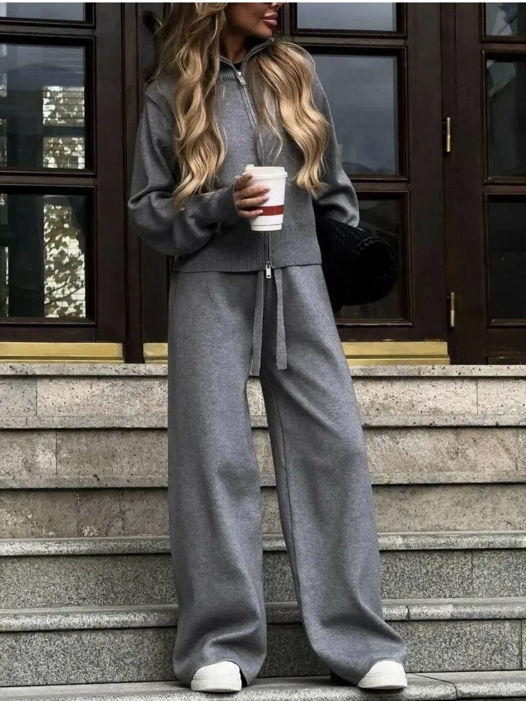 трикотажный костюм,костюм женский,трикотажный костюм женский,костюм женский серый,кашемировый костюм