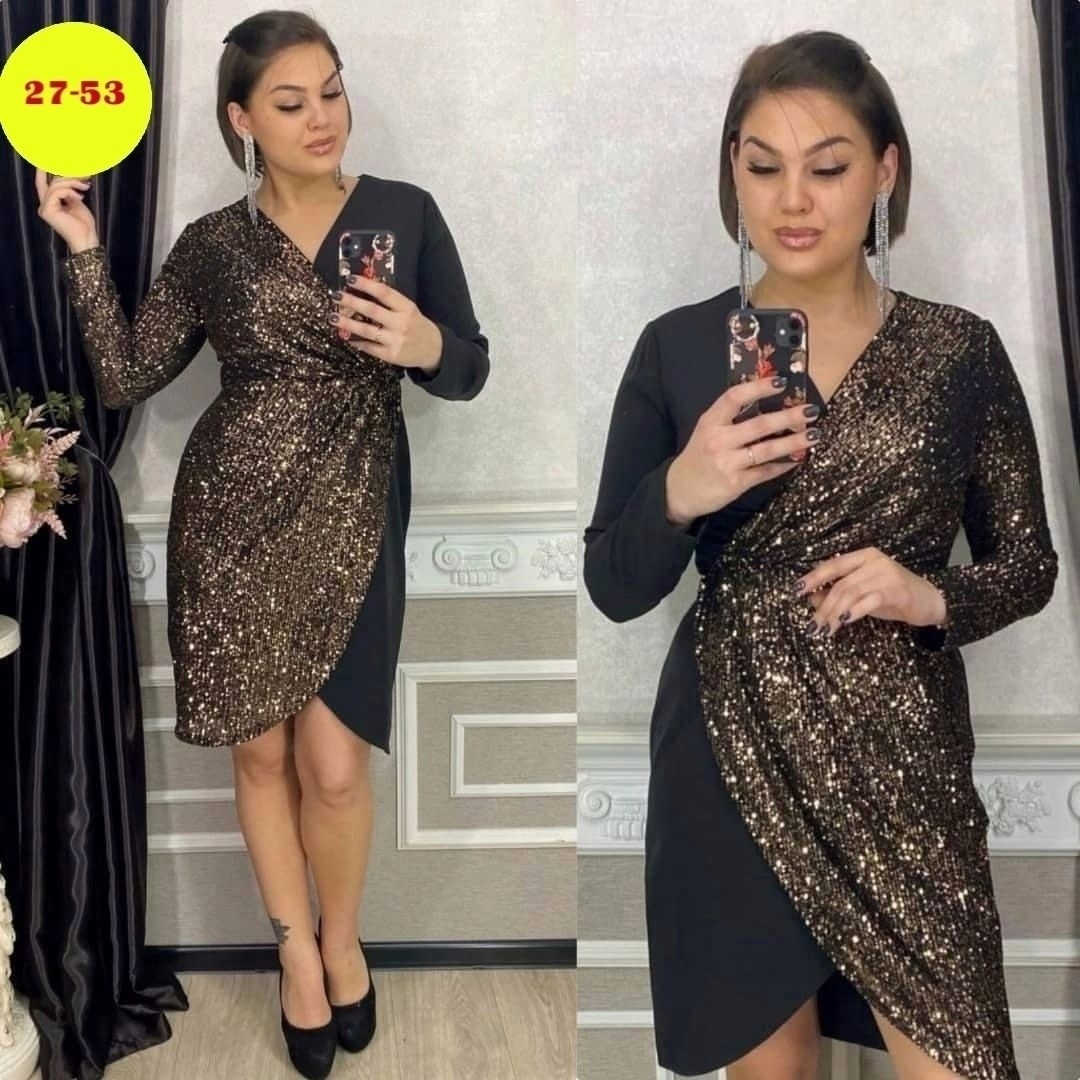 платье женское,платье,платье с пайетками,платье креп